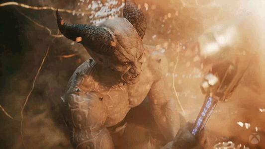 Elder Scrolls Gold Road Daedra Screaming GIF