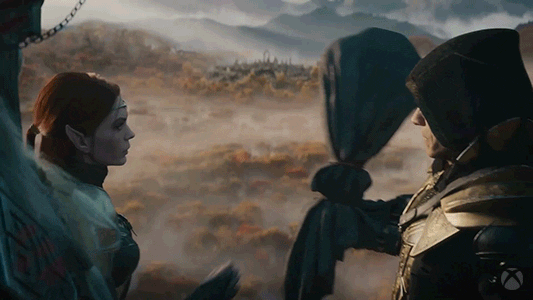 Elder Scrolls High Elf Revealing Staff GIF