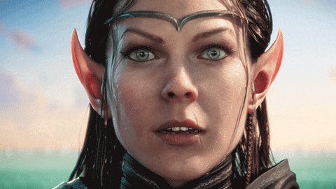 Elder Scrolls Summerset High Elf Altmer GIF