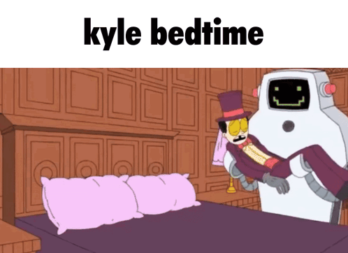 Elderly Woman Asking Kyle Are You Still There GIF