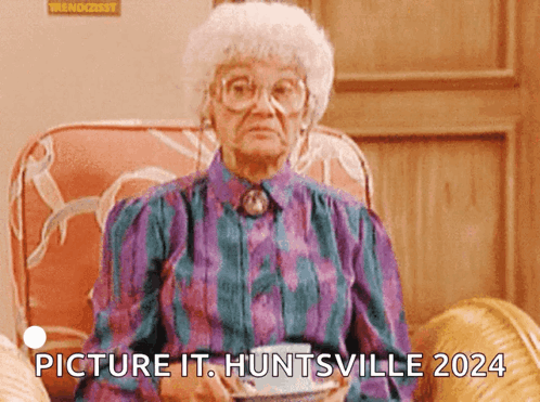 Elderly Woman Sitting Picture It Huntsville 2024