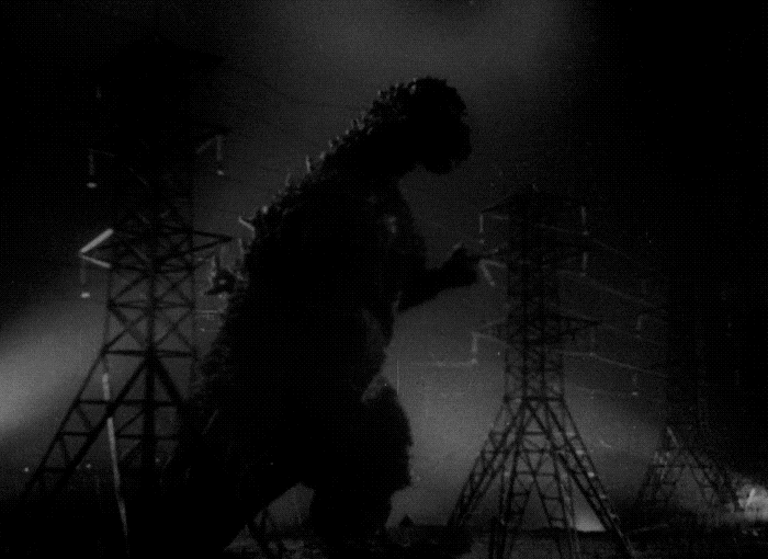 Electric Power Got Godzilla Dance GIF