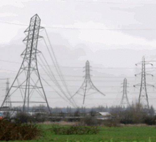 Electricity Power Lines Jump Rope GIF