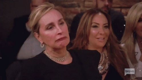 Elegant Woman Disappointed Oy Vey GIF