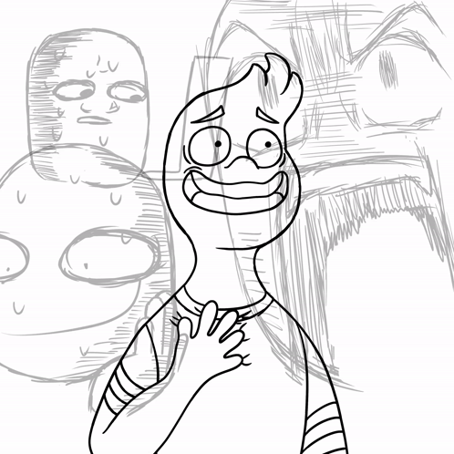 Elemental Wade Worried Anxiously GIF