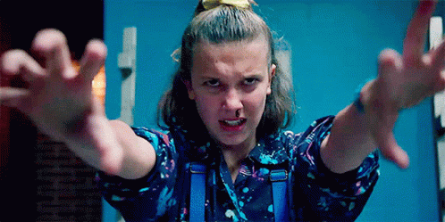 Eleven Releasing Telekinetic Mind Power Stranger Things GIF