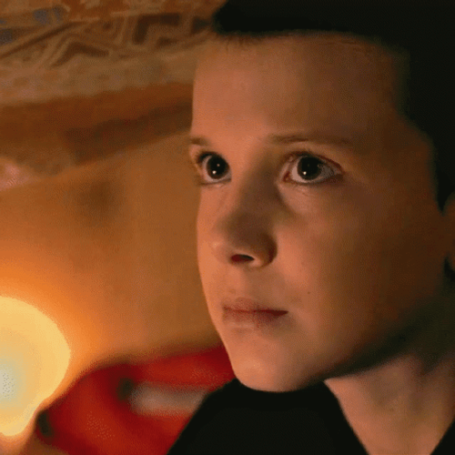 Eleven Finger Gun Gesture Stanger Things GIF