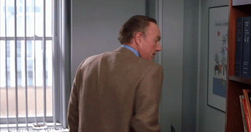 Elf Dad Turning Around GIF
