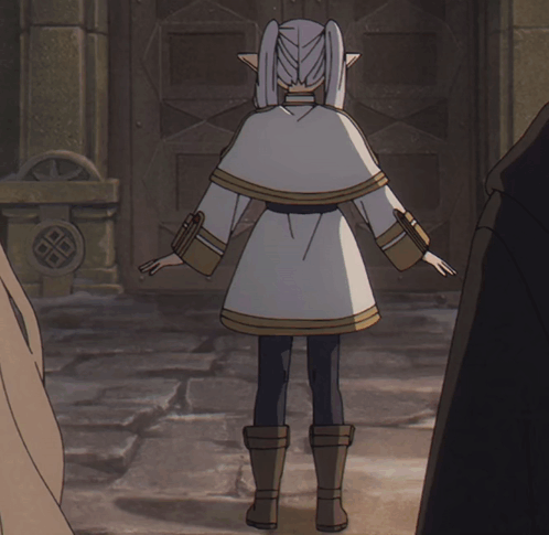 Elf Dancing Frieren Great Mage GIF