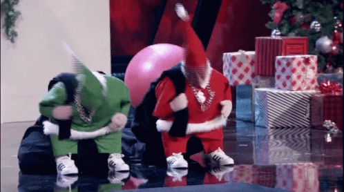 Elf Dancing Head Bang GIF