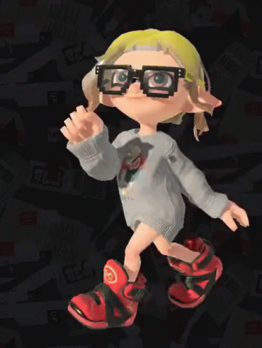 Elf Dancing Woomy Splatoon GIF