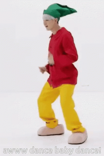 Elf Dancing Yoongi Bts GIF
