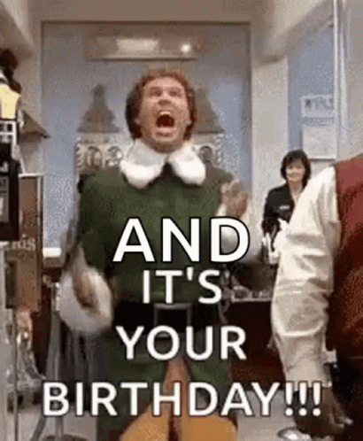 Elf Meme And It's Your Birthday GIF