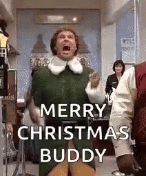 Elf Meme Merry Christmas Buddy GIF