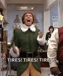 Elf Meme Tires Tires Tires GIF