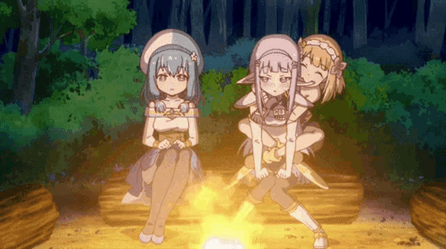 Elf Night Camp GIF
