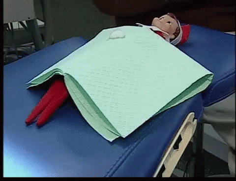 Elf On The Shelf Moving Dentist Visit GIF