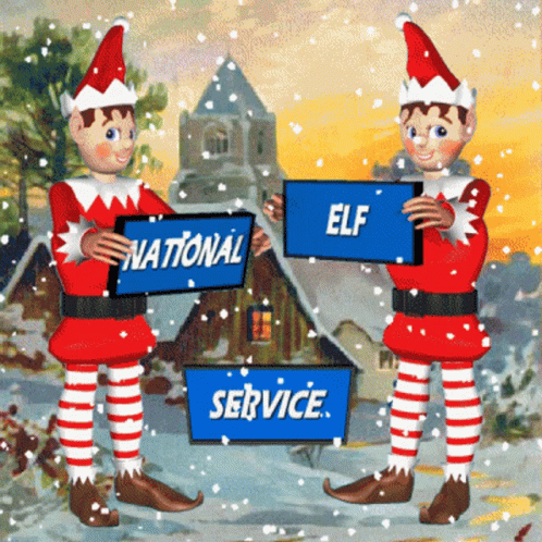 Elf On The Shelf Moving Elf Service GIF
