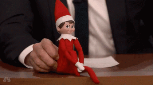 Elf On The Shelf Moving Krampus Plush GIF