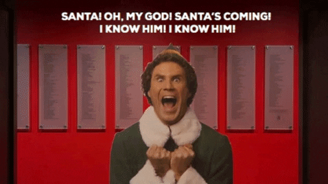 Elf Santa Is Coming I Know Him GIF