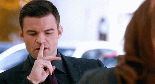 Elijah Mikaelson Vampire Diaries Look Away GIF