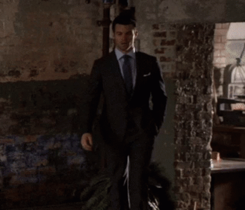Elijah Mikaelson Vampire Diaries Walking GIF
