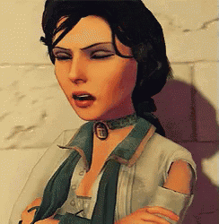 Elizabeth Is Frustrated - Bioshock Infinite Gif GIF
