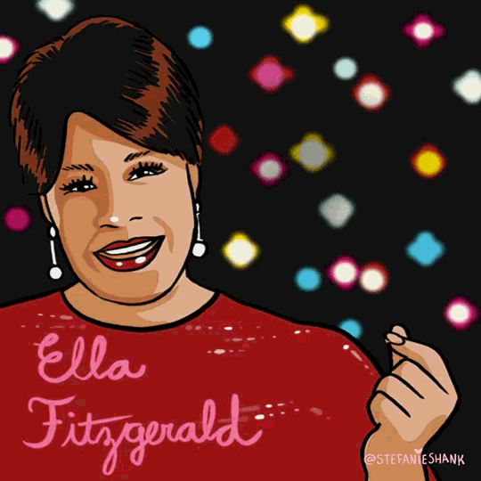 Ella Fitzgerald First Lady Of Song GIF