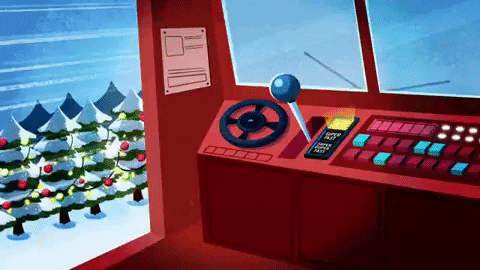 Ella Fitzgerald Frosty Child On Train GIF