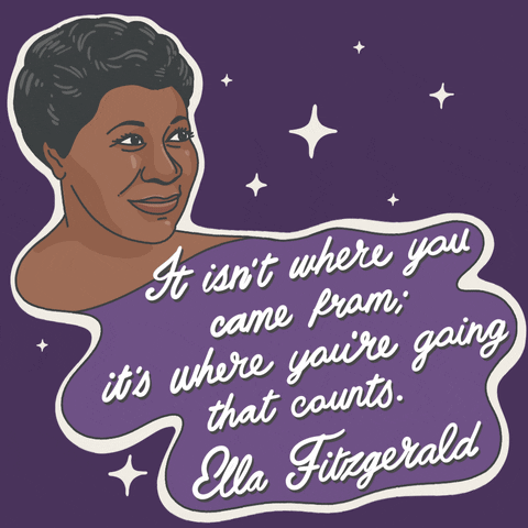 Ella Fitzgerald Sayings GIF