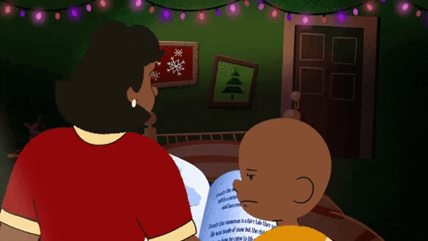 Ella Fitzgerald Snowman GIF
