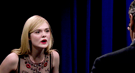 Elle Fanning Answer Quiz Tonight Show GIF