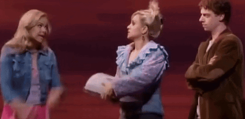 Elle Woods Doing Countdown GIF