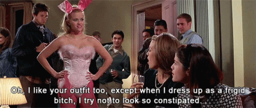 Elle Woods Lovable Pink Outfit GIF