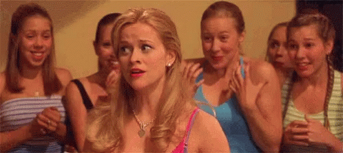 Elle Woods Party With Girls GIF