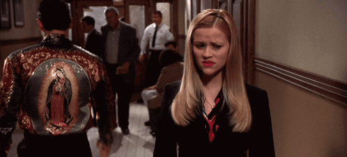 Elle Woods Remembered Something GIF