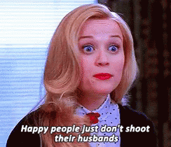 Elle Woods Shot Their Husband GIF