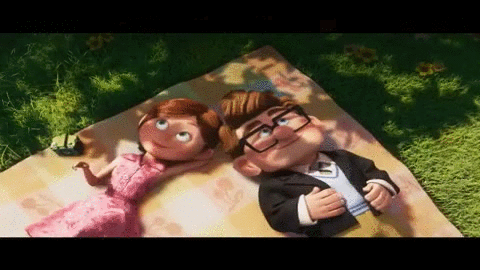 Ellie Fredricksen Happy Tears GIF
