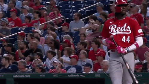 Elly De La Cruz Pitch Mr. Perfect GIF