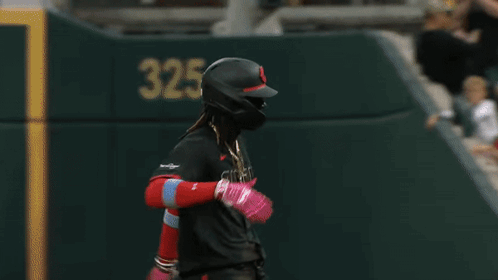 Elly De La Cruz Scores From Bad Throw GIF