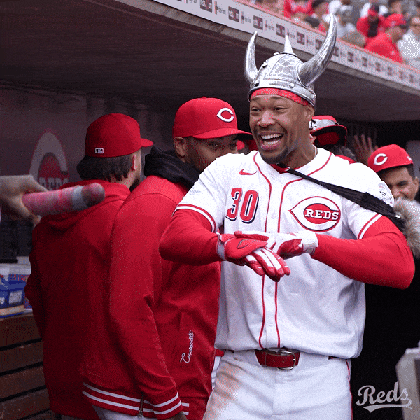 Elly De La Cruz Winning Celebration GIF