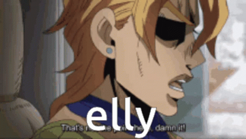 Elly Pannacotta Fugo Jojo's Bizarre Adventure GIF