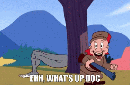 Elmer Fudd Ehh Whats Up Doc GIF