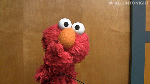 Elmo Blowing Kisses GIF