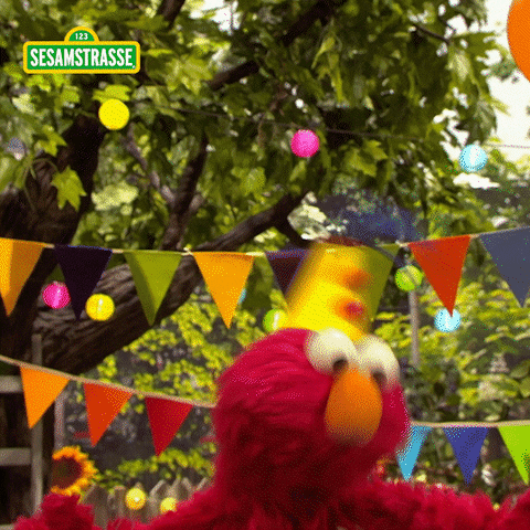 Elmo Dancing Fiesta Celebration GIF