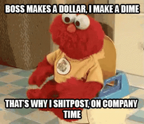 Elmo Diarrhea Meme GIF