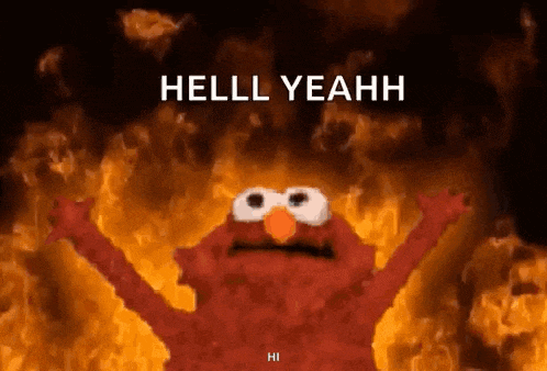 Elmo Elmos Fire Gif GIF