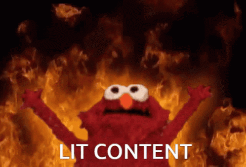 Elmo Fire Lit Content GIF