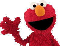 Elmo Hi Sticker GIF