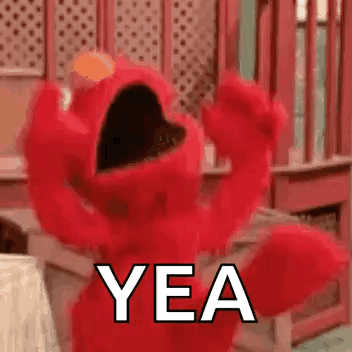 Elmo Making Funny Face Yea